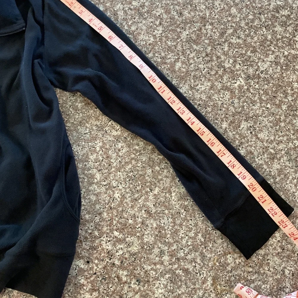 Columbia Lightweight Fleece Jacket full zip size large Black
